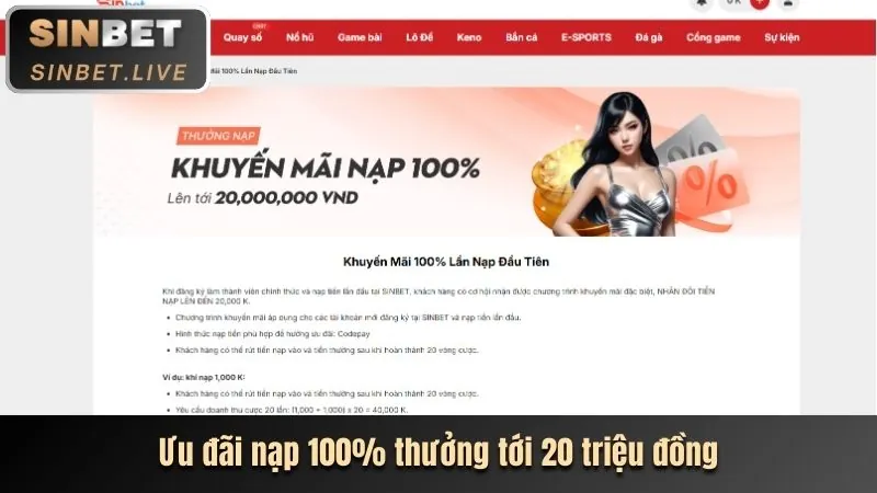 Hoàn trả thể thao và casino 69vn20